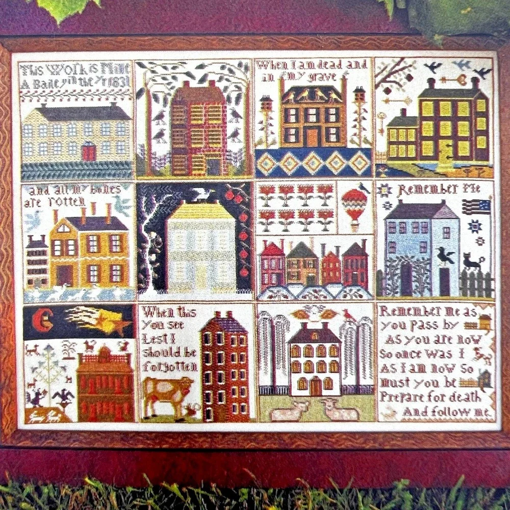 The Houses of Hawk Run Hollow Carriage House Samplings Cross Stitch Chart
